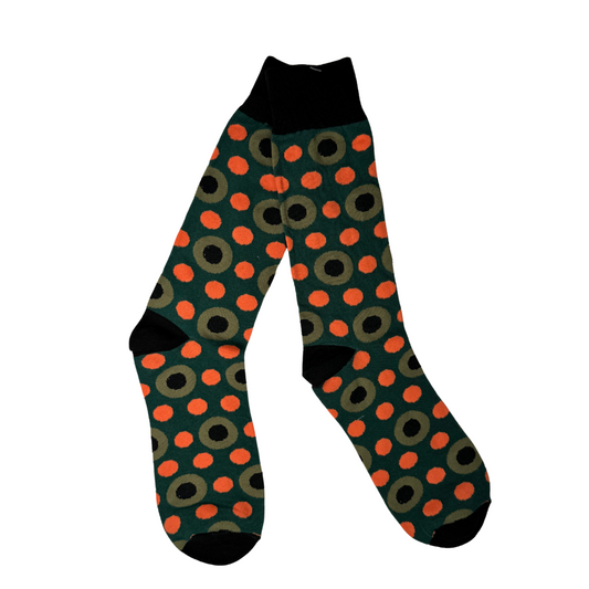 Calcetines de Algodón Oliva Pop