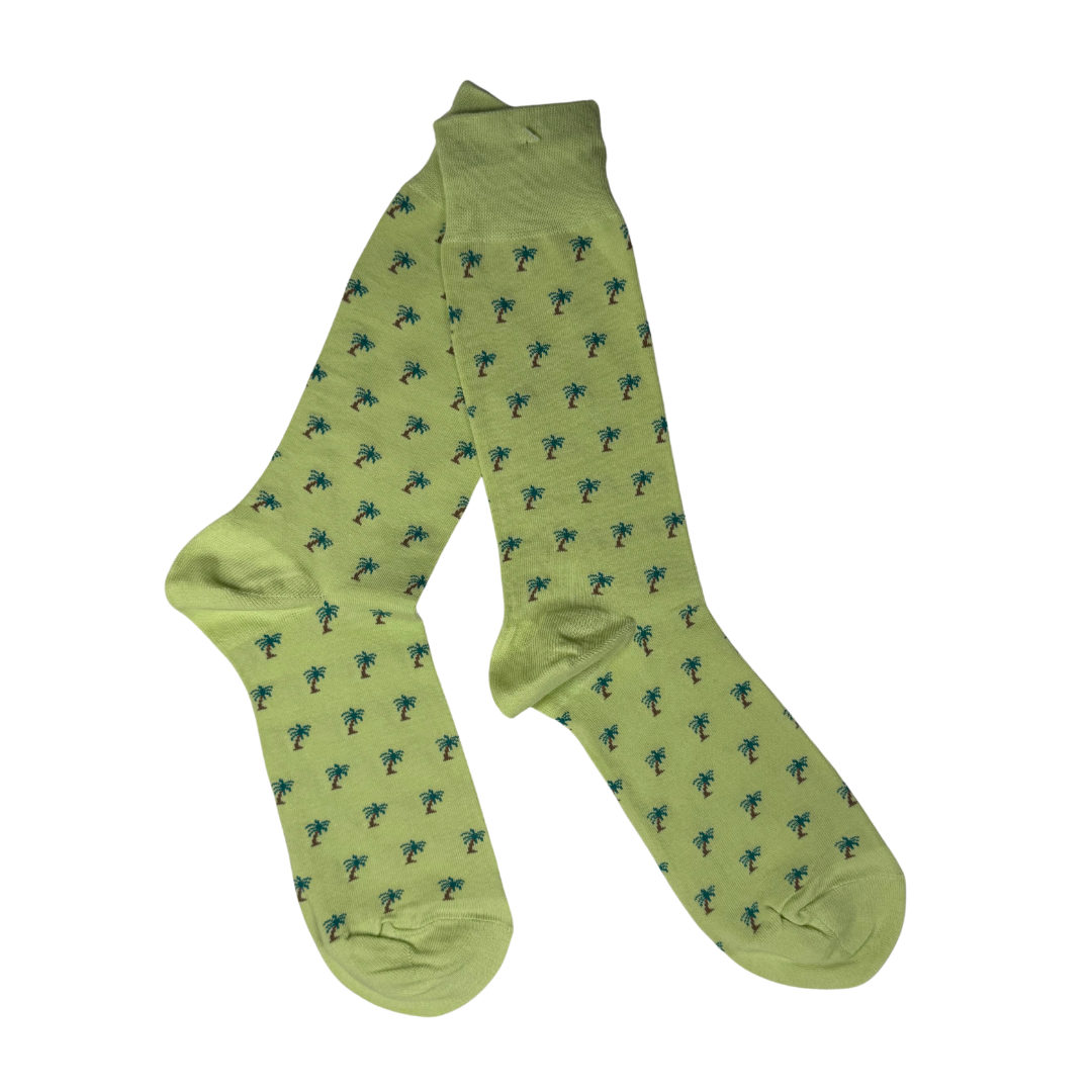 Calcetines de Algodón Palma Menta
