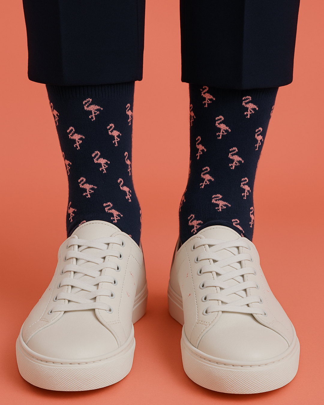 Calcetines de Algodón Pink Flamingo